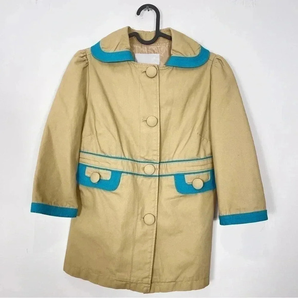 ❤️ NWT Old Navy beige coat - Picture 1 of 7
